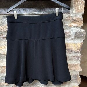 Mercer & Madison Black Skater Mini Skirt for Work